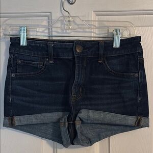 High Rise Jean Shorts